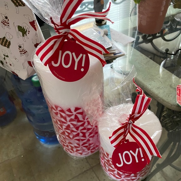 Chirtsmas candles set    New with tags - Picture 1 of 4